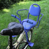 儿童座椅后置小孩学生宝宝安全后坐加厚长夹棉雨棚防风电动自行车