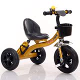 新款儿童三轮车脚踏车小孩自行车男女宝宝玩具车发泡轮胎多省包邮