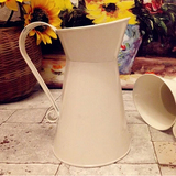 MOMAの生活 铁皮花瓶花器插花桶水壶形创意花店婚庆插花储物花器