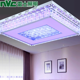 雷士照明现代简约水晶灯具LED客厅灯吸顶灯饰餐厅灯EVX9007新款
