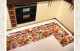 石地毯客厅卧室茶几满铺长方形可手洗加厚防滑定做绒面立体3D鹅卵