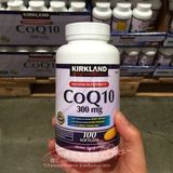 现货美国Kirkland CoQ10可兰 高浓度辅酶Q10 辅酶q10 300mg 100粒