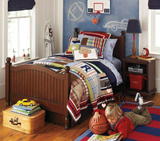 特价儿童实木床 环保美式乡村儿童床1.5米 定做多功能储物收纳床