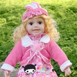 儿童玩具月嫂培训婴儿早教用品会说话的仿真娃娃语音布洋娃娃女孩
