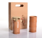 茶葉罐 创意高档竹筒 茶叶盒通用茶包装竹盒 西湖龙井包装一只
