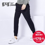 [新品包邮]gxg jeans男装秋束脚裤韩版拼接休闲长裤潮#63902010