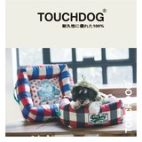日本它它春夏Touchdog格子加厚宠物窝泰迪贵宾狗窝包邮猫窝狗床