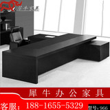 上海办公家具老板桌大班台简约现代经理桌主管桌板式大班台可定制
