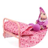 仿真婴儿床芭比玩具床娃娃床过家家玩具女孩生日礼物女童2-3-4岁