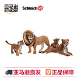 亚马逊Schleich思乐动物模型狮子家族玩具情景包儿童玩具S41392