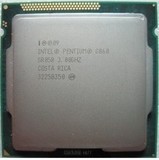 英特尔 双核 G860  1155针 散片 质保一年 回收CPU  台式机电脑