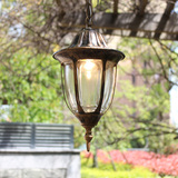 亮美照明室外 阳台防水庭院灯 客厅葡萄架古铜色装饰led吊灯