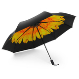 伞超强防晒遮阳伞太阳伞黑胶折叠双层防紫外线全自动晴雨伞女小黑