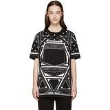 美国代购16春夏Givenchy Geometric Star 黑色几何图形宽松T恤5折