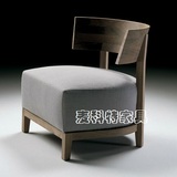 现货 Thomas chair 托马斯休闲椅 设计师创意实木休闲椅