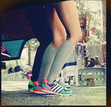 Adidas NEO 10K 女鞋黑白男鞋情侣休闲跑步鞋 AQ1571 F98295