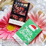 圣诞LOMO卡片 圣诞节迷你卡片 礼品包装留言卡 感谢卡 一套28张