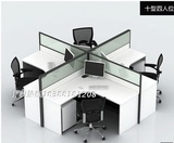 掌柜推荐直销云南昆明办公家具办公桌椅玻璃屏风隔断工作位电脑桌