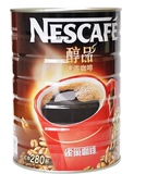 雀巢咖啡台湾版无糖纯咖啡醇品罐装500g克速溶黑咖啡不含伴侣
