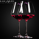 lucaris红酒杯高脚杯进口合成水晶玻璃大号勃艮第波尔多葡萄酒杯