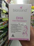 澳洲代购 bio island孕妇专用哺乳期海藻油DHA胶囊60粒补脑补眼睛