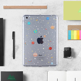 原创宇宙星系苹果ipad mini4/3保护壳硅胶全包透明创意air2保护套