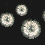 现代时尚卧室LED玻璃吊灯客厅灯餐厅灯蝴蝶花灯艺术装饰灯具超值