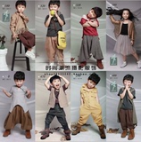 2016展会最新款儿童摄影服装 影楼拍照大小男孩时尚写真韩版服饰