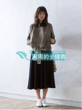 日本代购 earth music 15春新 女式时尚休闲夹克外套18151I21020