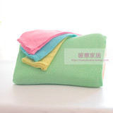 两条包邮 出口日本新品 乳胶枕伴侣 平纹纯棉毛圈 素色弹力枕套