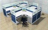 广州办公家具4/6人位组合职员屏风工作位简约2人桌电脑桌厂家直销