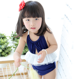 儿童泳衣女童连体泳装可爱韩版婴儿宝宝游泳衣中小童女孩特价批发