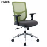 eowrk电脑椅家用休闲办公椅子升降扶手多功能可躺转职员椅网纱