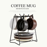 无名印象 陶瓷咖啡杯 欧式咖啡杯套装 创意杯碟英式下午茶套装