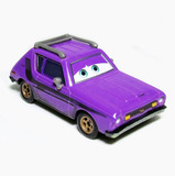 正版美泰汽车总动员2玩具车 z博士身边的打手 紫色坏蛋 合金车模