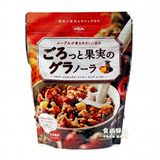日本进口 日清综合水果果仁麦片 燕麦片即食谷物营养早餐食品冲饮