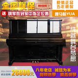 原装日本二手钢琴 雅马哈YUA YAMAHA YUAl黑色钢琴 专业钢琴