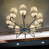 后现代简约大型客厅吊灯创意简欧酒店大堂灯饰中式LED设计师灯具
