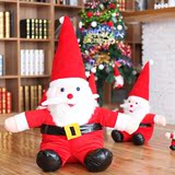毛绒玩具圣诞老人公仔布娃娃布偶 圣诞节儿童玩偶活动礼物奖品