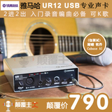 行货 YAMAHA Steinberg UR12 2进2出 专业USB声卡 带话放 可K歌