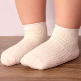 夏天宝宝袜子 新生儿男女童婴儿袜子 夏 薄 松口纯棉网眼儿童袜子