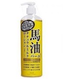 日本北海道LOSHI马油身体乳润肤露 天然润肤乳液485ml