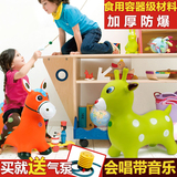 儿童充气玩具音乐跳跳马加厚跳跳鹿 宝宝运动玩具幼儿园木马骑马