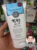 香港代购泰国BeautyBuffet Q10牛奶洗面奶收缩毛孔补水美白洁面乳