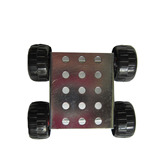 童邦磁力棒正品金属汽车底盘 3-4-5-6-7岁散装益智磁积木六一玩具