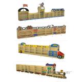 儿童玩具收纳柜 组合 自由组巴士火车造型奇史努比收纳柜组合柜
