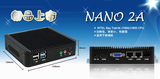 NANO赛扬四核J1900迷你电脑/手掌大小工控主机/双网卡 准系统