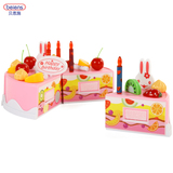 小女孩玩具女童生日蛋糕3-4-5-6-7-8岁女孩子切切乐益智玩具礼物