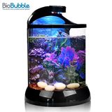 美国Biobubble桌面观赏小型鱼缸水族箱亚克力玻璃生态造景金鱼缸