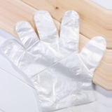 烘焙工具一次性手套 无毒手套 食品级PE材料 透明手套100只装特价